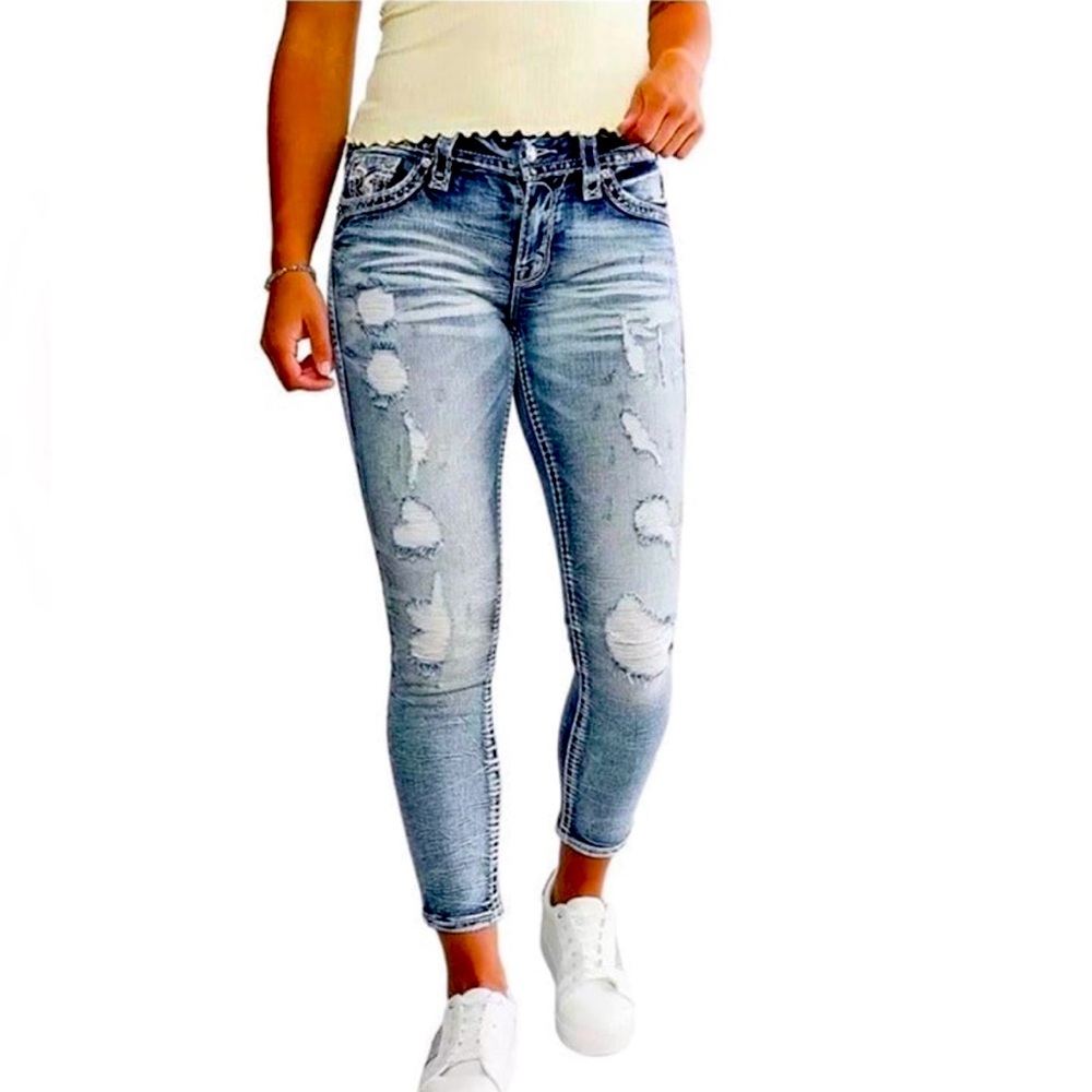 Rock Revival Cambria ankle Skinny jeans